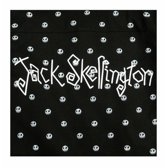 Disney Jack Skellington Woven Hoodie Hooded Shirt Jacket Adult size XXL - Picture 2 of 3